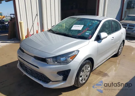 2022 Kia Rio Lx z USA, uszkodzony, nr VIN 3KPA24AD9NE446850